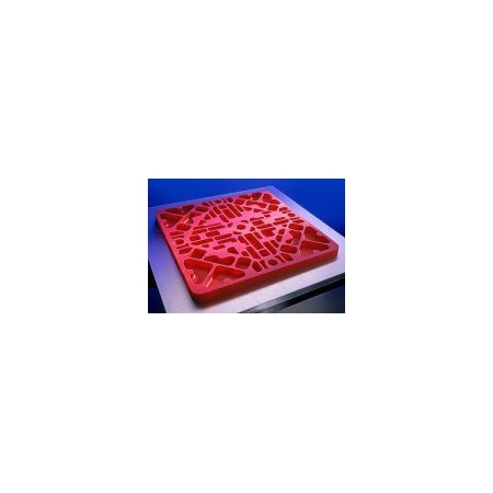 Professional Plastics Red Urethane 85D PP-1052 HD, 3.000 X 16.000 X 60.000 Each SURERD85D3.000X16X60PP1052HD